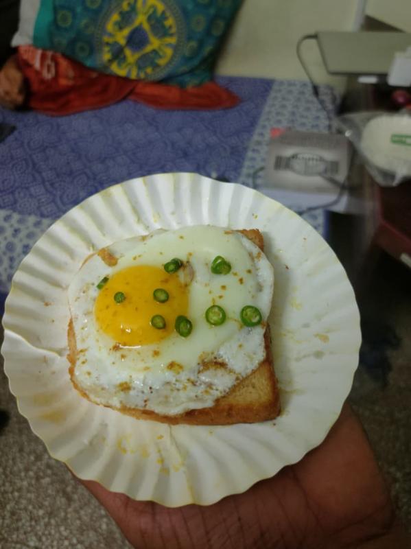 Bread Omlette (1 egg)